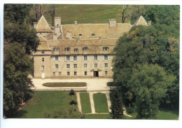 CPSM / CPM  10.5 X 15 Lozère MARVEJOLS  Château De La Baume Légende Imprimée "Le Grand Escalier"  Correction Manuscrite* - Marvejols