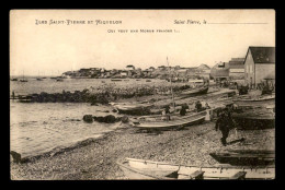 ST-PIERRE-ET-MIQUELON - LES BATEAUX DE PECHES A LA MORUE - Saint-Pierre En Miquelon