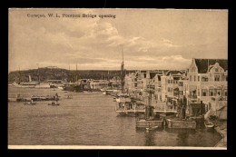 CURACAO - PONTOON BRIDGE OPENING - Curaçao