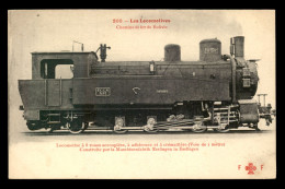 BOLIVIE - CHEMINS DE FER - LOCOMOTIVE  A CREMAILLERE - EDITEUR FLEURY - Bolivien