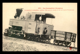 REPUBLIQUE DOMINICAINE - CHEMIN DE FER DU CENTRAL DOMINICAIN - LOCOMOTIVE A CREMAILLERE - EDITEUR FLEURY - Repubblica Dominicana