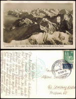 Ansichtskarte Grainau Stimmungsbild - Blick Vom Gipfel Der Zugspitze 1950 - Other & Unclassified