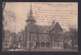 Ansichtskarte Liege Lüttich Weltausstellung 1905 Palais Bauwerk 10.10.1905 - Sonstige & Ohne Zuordnung