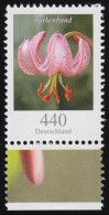 3118 Blume Türkenbund 440 Cent Aus Bogen, Postfrisch ** - Unused Stamps