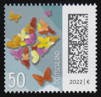 3714AII Schmetterlingsbrief 50 Cent, ** Postfrisch - Unused Stamps