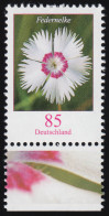 3116 Blume Federnelke 85 Cent Aus Bogen, Postfrisch ** - Nuevos