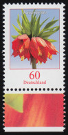 3043 Blume Kaiserkrone 60 Cent Nassklebend Aus Bogen, Postfrisch ** - Unused Stamps