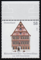 2970 Mitteldeutscher Fachwerkbau Dinkelsbühl Aus Bogen, Postfrisch ** - Neufs