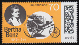 3829 Bertha Benz, Motorwagen Model 3, Postfrisch ** - Nuevos