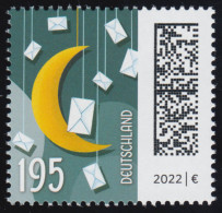 3672 Mond Und Briefe 195 Cent, ** Postfrisch - Nuovi