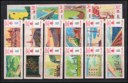 China 1265-1280 Erfüllung Des 4. Fünfjahresplans 1976, 16 Werte, Satz ** / MNH - Autres & Non Classés