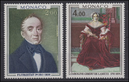 Monaco: Gemälde & Paintings - G. Dauphin & Marie Verroust, 2 Werte, Satz ** - Altri & Non Classificati