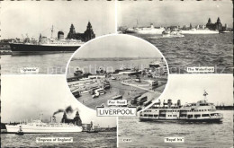 72183946 Liverpool Hafen Und Schiffe Liverpool - Autres & Non Classés