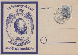 LV-Tagung Der Philatelisten Im NRW SSt KÖLN Bund Deutscher Philatelisten 12.4.47 - Expositions Philatéliques