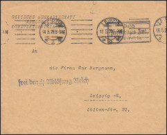 Frei Durch Ablösung Reich Gesandtschaft Warschau, Orts-Brief LEIPZIG 18.5.1926 - Other & Unclassified