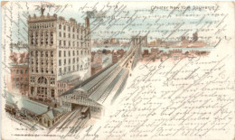 New York - Litho - Andere & Zonder Classificatie