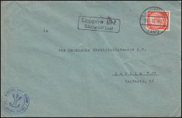 Landpost Loppow Bhf. Dühringshof Land 29..6.33 Auf Brief BS Gemeinde Dorf Gennin - Storia Postale