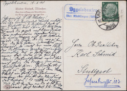 Landpost Oggelshausen über Riedlingen (Württ.) 19.6.40 Auf Künstler-AK - Sin Clasificación