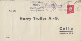 Landpost Dannenberg über Bremen 4.9.59 Bedarfserhaltung/senkrechter Briefbug - Other & Unclassified