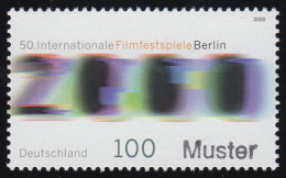 2102 Internationale Filmfestspiele Berlin, Muster-Aufdruck - Abarten Und Kuriositäten