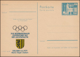 DDR P 80 Olympischer Tag Der Leichtathletik In Dresden 1979, ** - Otros & Sin Clasificación