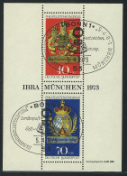 Block 9 IBRA München 1973 Mit ESSt Bonn 5.4.1973 - Usados