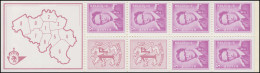 Belgien-Markenheftchen 18 Löwe Und König Baudouin 20 Franc 1969, ** - Ohne Zuordnung