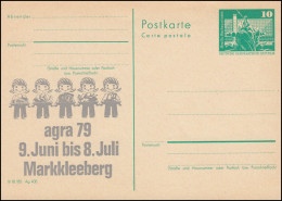 DDR P 79 Agra 79 Markkleeberg 1979, ** - Altri & Non Classificati