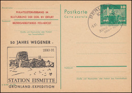 DDR P 79 Wegener-Station Eismitte Grönland-Expedition 1980, SSt BERLIN 5.11.1980 - Other & Unclassified