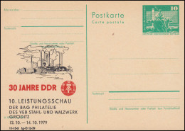 DDR P 79 Ausstellung Stahl- Und Walzwerk Gröditz 1979, ** - Other & Unclassified