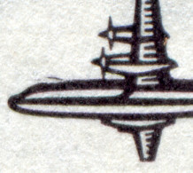 916 Hochschule Friedrich List: Striche über Dem Cockpit, Feld 28, ** - Variedades Y Curiosidades