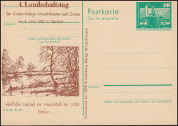 DDR P 79 Landschaftstag Königs Wusterhausen Und Zossen 1983, ** - Autres & Non Classés