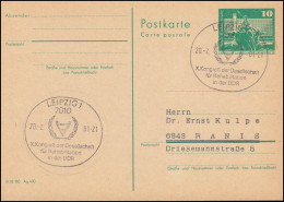 SSt Kongress Der Gesellschaft Für Rehabilitation LEIPZIG 1981 Auf Postkarte P 79 - Handicaps