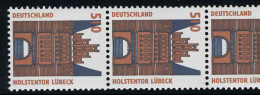 1938 SWK Neue Nr. 510 Pf, 5er-Streifen + Nr. ** - Francobolli In Bobina