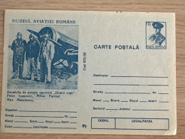 Cod 072/92?MUZEUL AVIAȚIEI ROMÂNE Escadrila Dacii Roșii - Enteros Postales