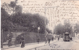 92 - Hauts De Seine -  COURBEVOIE - Square Et Place De L Hotel De Ville - Tramway - Courbevoie