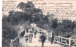 75 - PARIS 19 - Les Buttes Chaumont - Le Pont - Arrondissement: 19