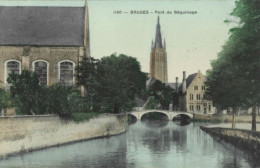BRUGES : Pont Du Béguinage. Carte Impeccable. - Brugge