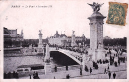 75 - PARIS 07 - Pont Alexandre III - Distrito: 07