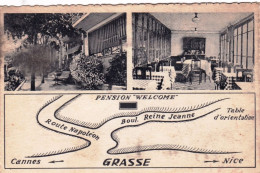 06 - Alpe Maritimes -  GRASSE - Pension Welcome - Boulevard Reine Jeanne - Grasse