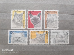 1989	Bulgaria	Cats (F97) - Oblitérés