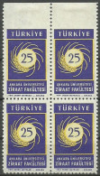 Turkey; 1959 25th Anniv. Of The Agriculture Faculty Of Ankara University ERROR "Imper. Edge" - Unused Stamps