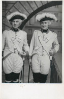 Social History Souvenir Real Photo Elegant Women Dressed As Soldiers Hat Cutlass - Photographs