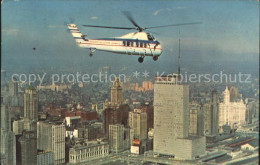 72172130 Chicago_Illinois Hubschrauber Ueber Skyline - Otros & Sin Clasificación