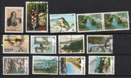 Grece N° 1325 à 1971B  Ensemble 102 Timbres Différents (Voir Détail) - Oblitérés