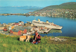 NORVEGE - Hammerfest - Utsikt Over Havna Og Fuglenes - Vieww Of The Town - Norway - Carte Postale - Noorwegen