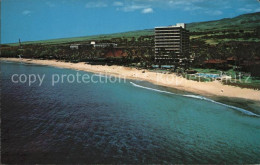 72167248 Maui_Hawaii Royal Lahina Resort Kaanapali Beach Fliegeraufnahme - Andere & Zonder Classificatie