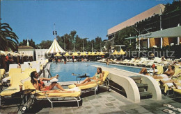 72161967 Los_Angeles_California Beverly Hills Hotel Pool And Cabana Club - Autres & Non Classés