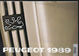 (automobile)  Gamme Véhicules Uilitaires PEUGEOT1989 (M6530) - Coches