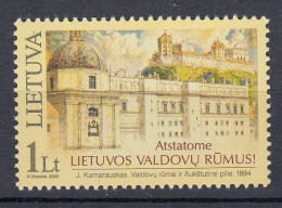 LITHUANIA 2003 Architecture Palace MNH(**) Mi 817 #Lt1021 - Lithuania